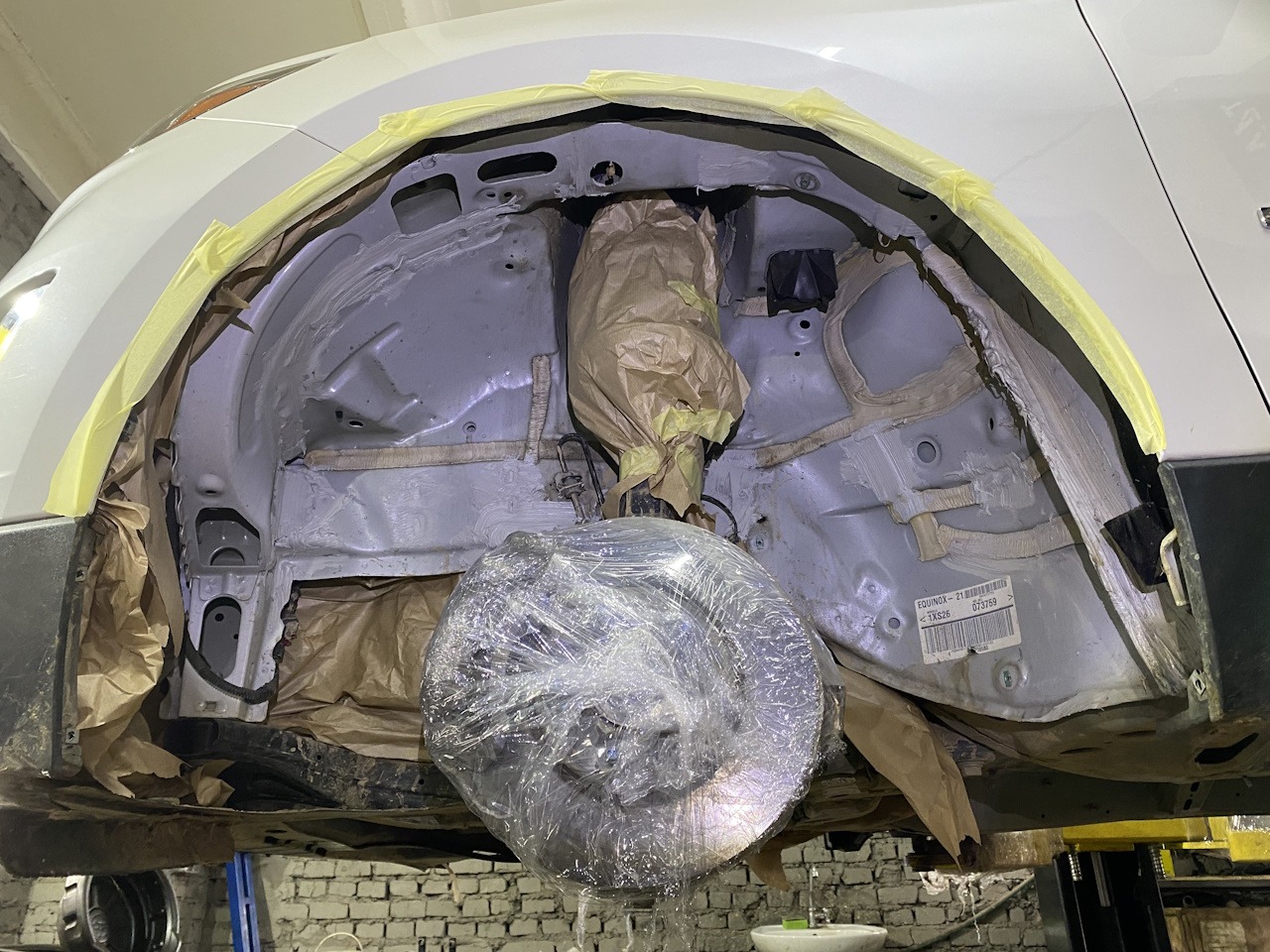 Полный антикор автомобиля Chevrolet Equinox 2