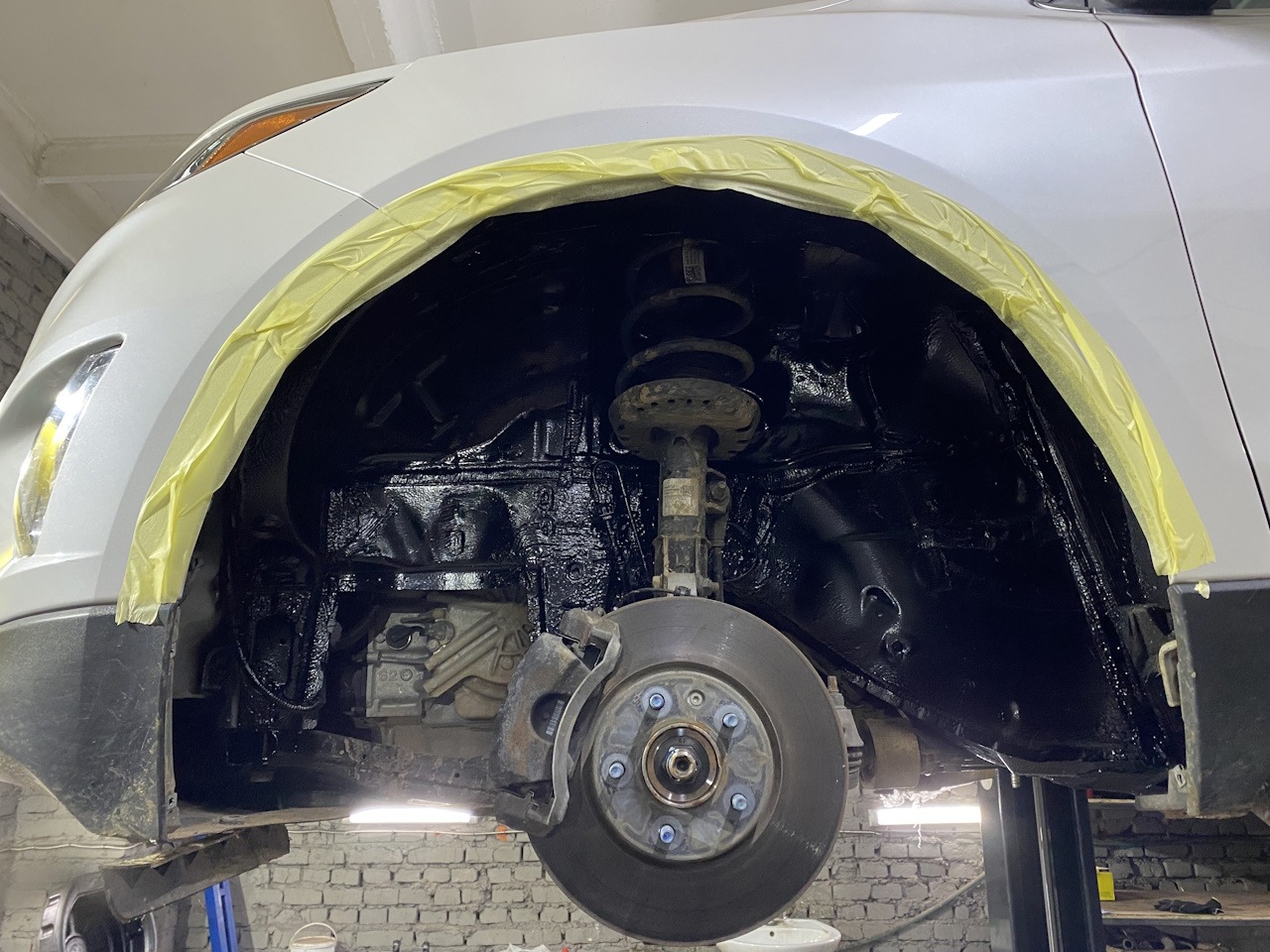 Полный антикор автомобиля Chevrolet Equinox 10