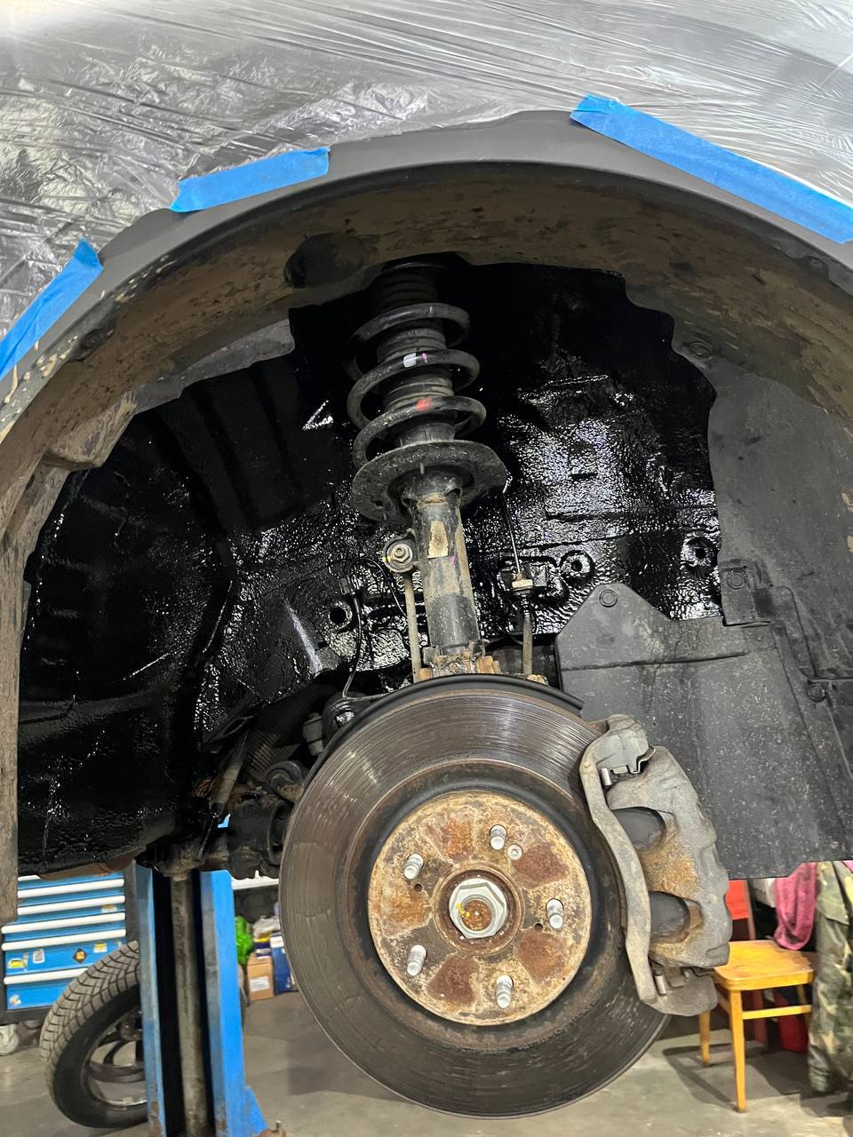 Антикоррозийная обработка BMW G20 7 bmw7