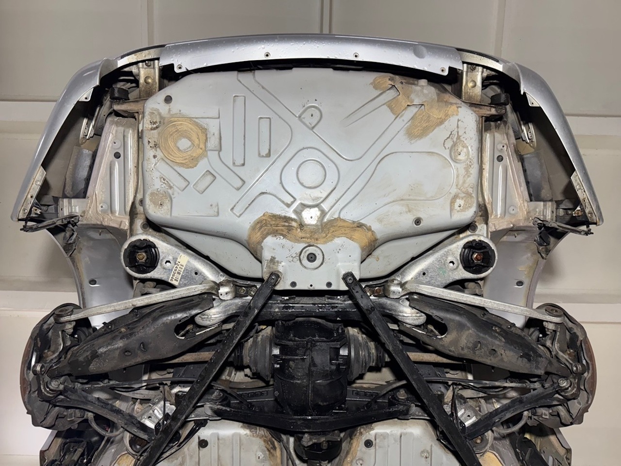 Антикоррозийная обработка Мерседес SL500 5 mers5