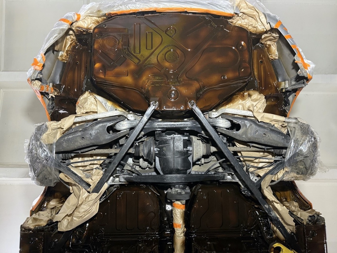 Антикоррозийная обработка Мерседес SL500 6 mers6