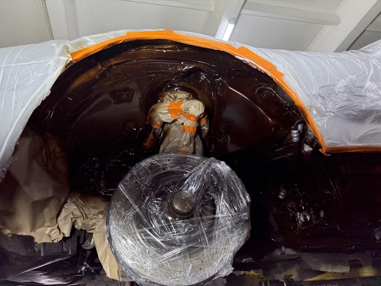 Антикоррозийная обработка Мерседес SL500 8 mers8